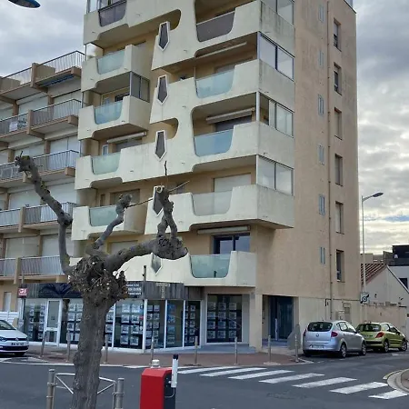 3p Face A La Mer, Climatise, Parking Prive, Centre-ville - Fr-1-750-26 * Canet-en-Roussillon